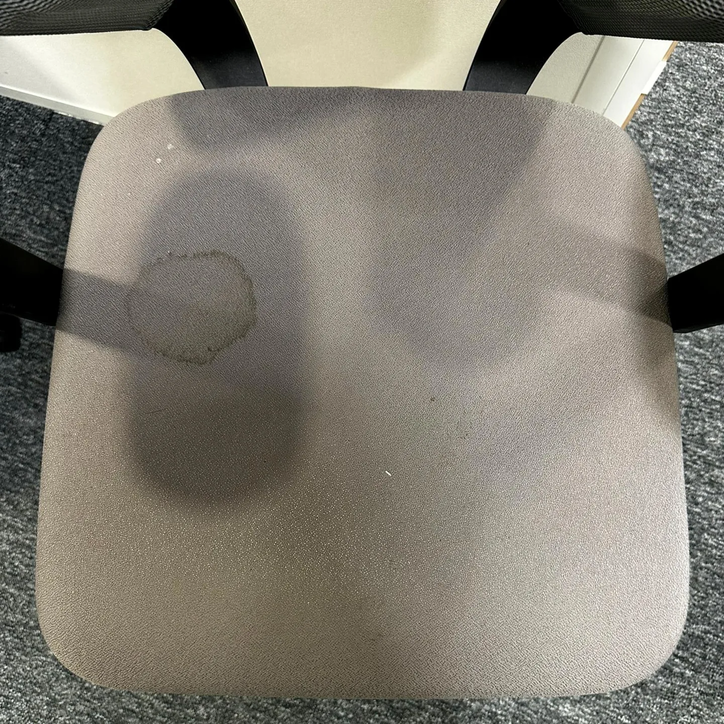 Avant — Assise de chaise en tissu
