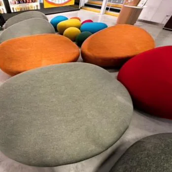 Après — Assise de chaise en tissu