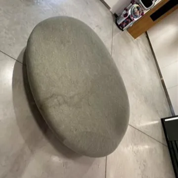 Avant — Assise de chaise en tissu
