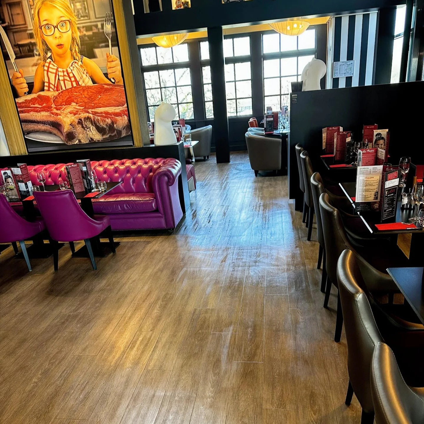 Après — Sol de restaurant