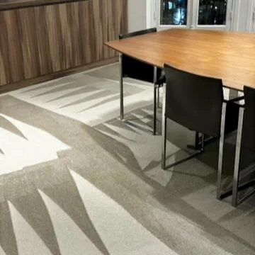 Après — Moquette de salle de réunion
